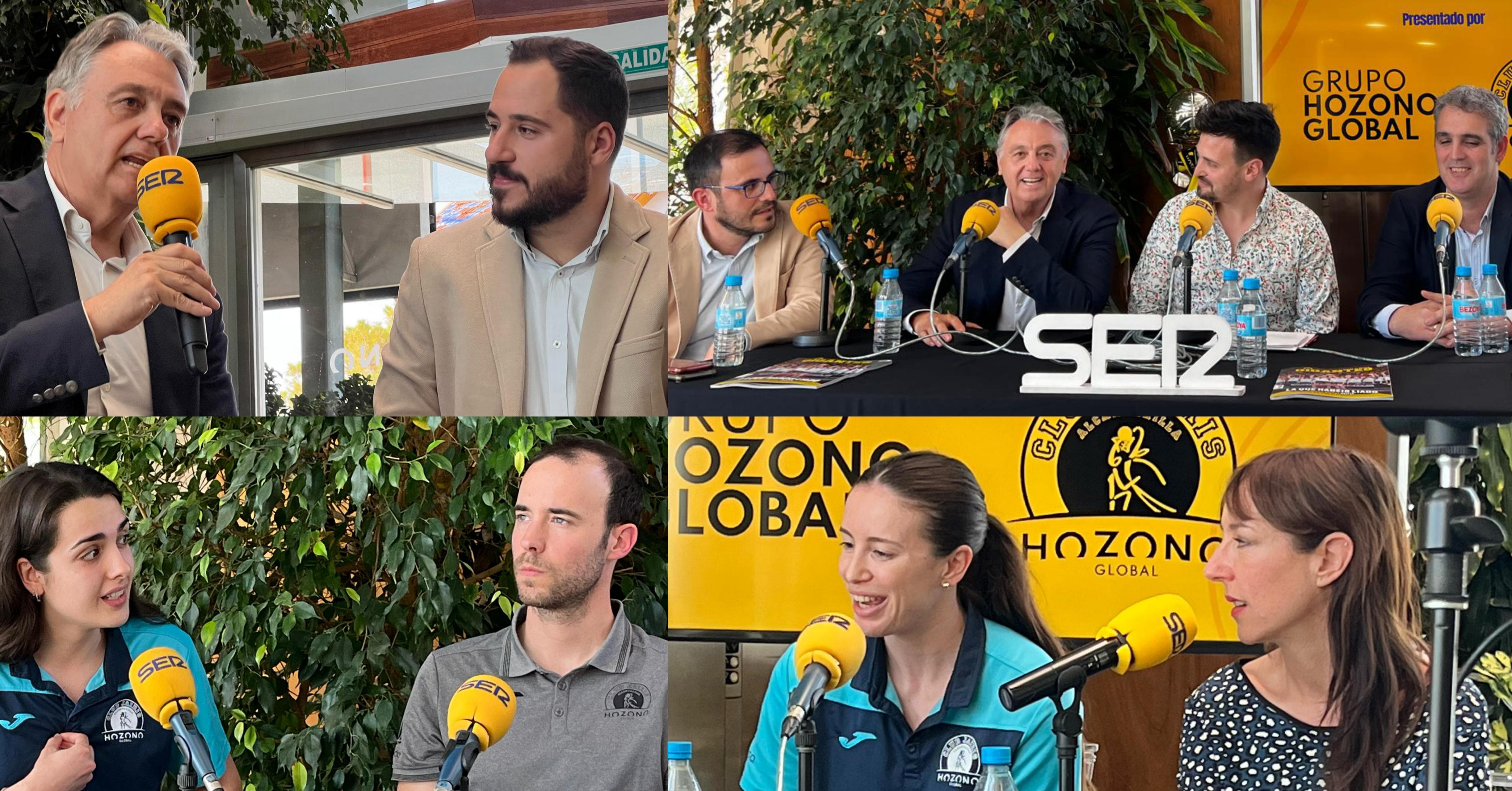 Protagonistas de la entidad jairista en el Todo Deporte AFTERWORK de Radio Murcia
