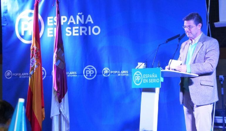 Rafael Catalá, cabeza de lista del PP en Cuenca y ministro de Justicia