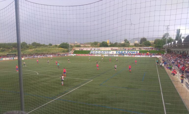 Lance del partido en tierras aragonesas.