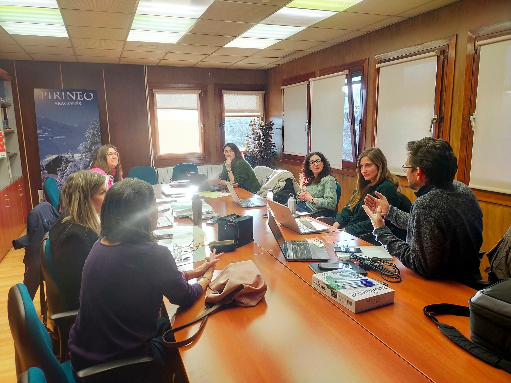 Reunión preparativa en la Comarca de la Jacetania