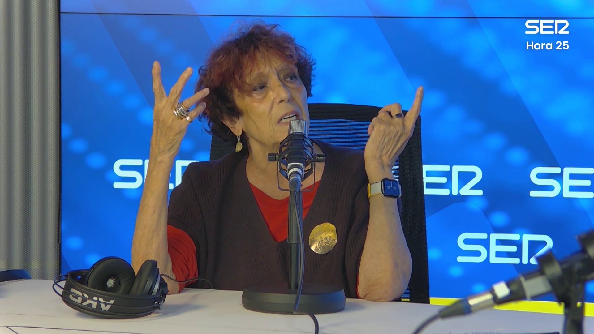 Maruja Torres en &#039;Hora 25&#039;.