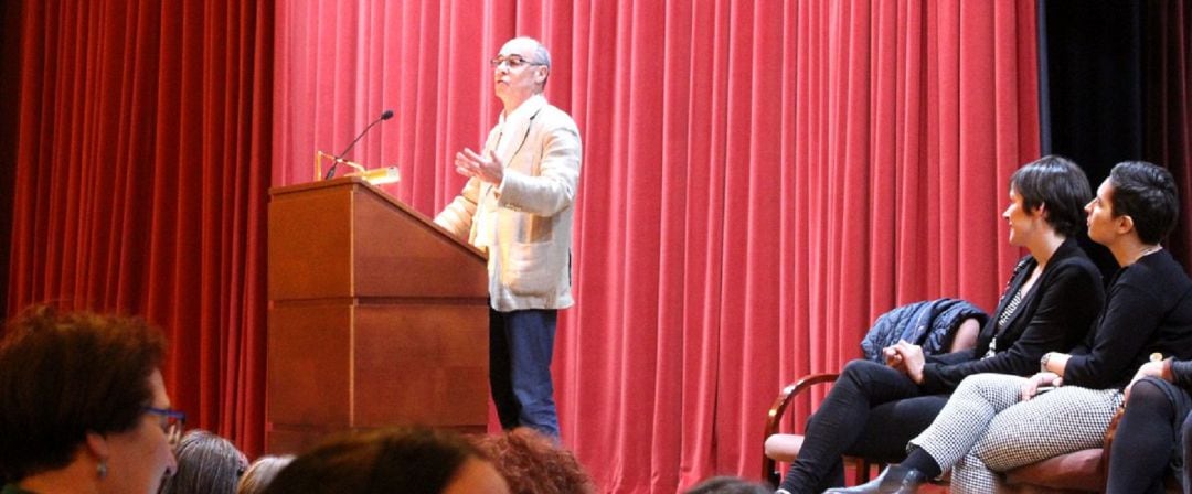 Francisco Jorquera durante su intervención