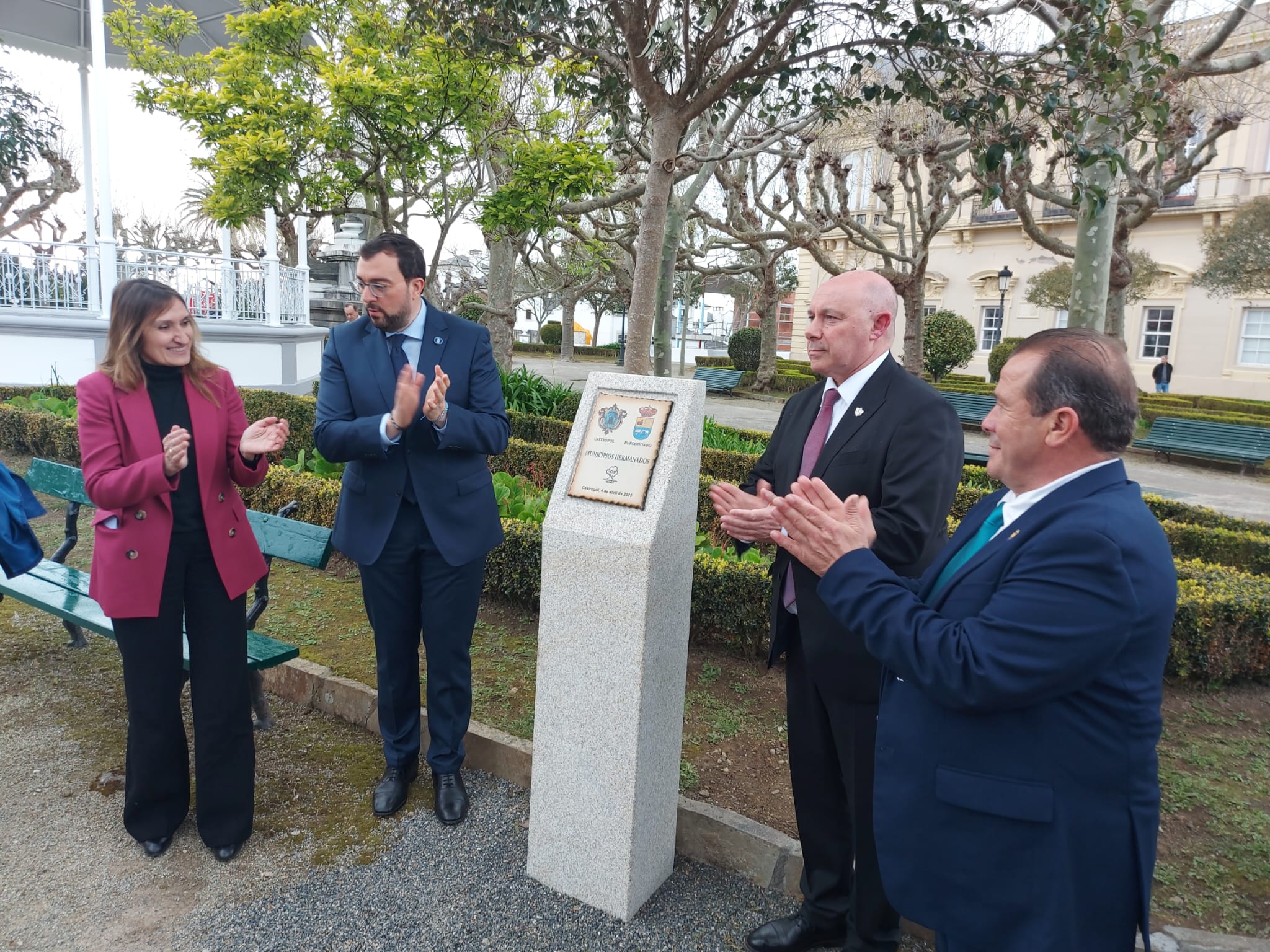Actos celebrados en Castropol el pasado mes de abril
