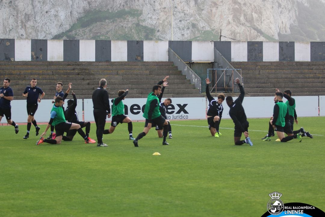 Un entreno de la Balona.