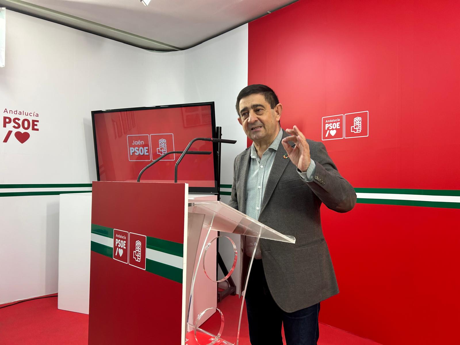 El secretario general del PSOE de Jaén, Francisco Reyes.