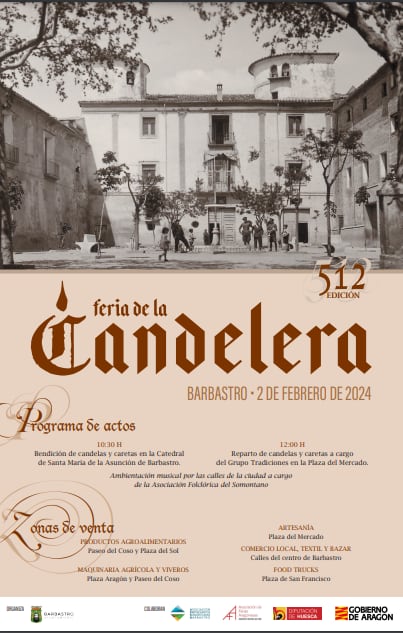 Cartel de la Feria de la Candelera 2024