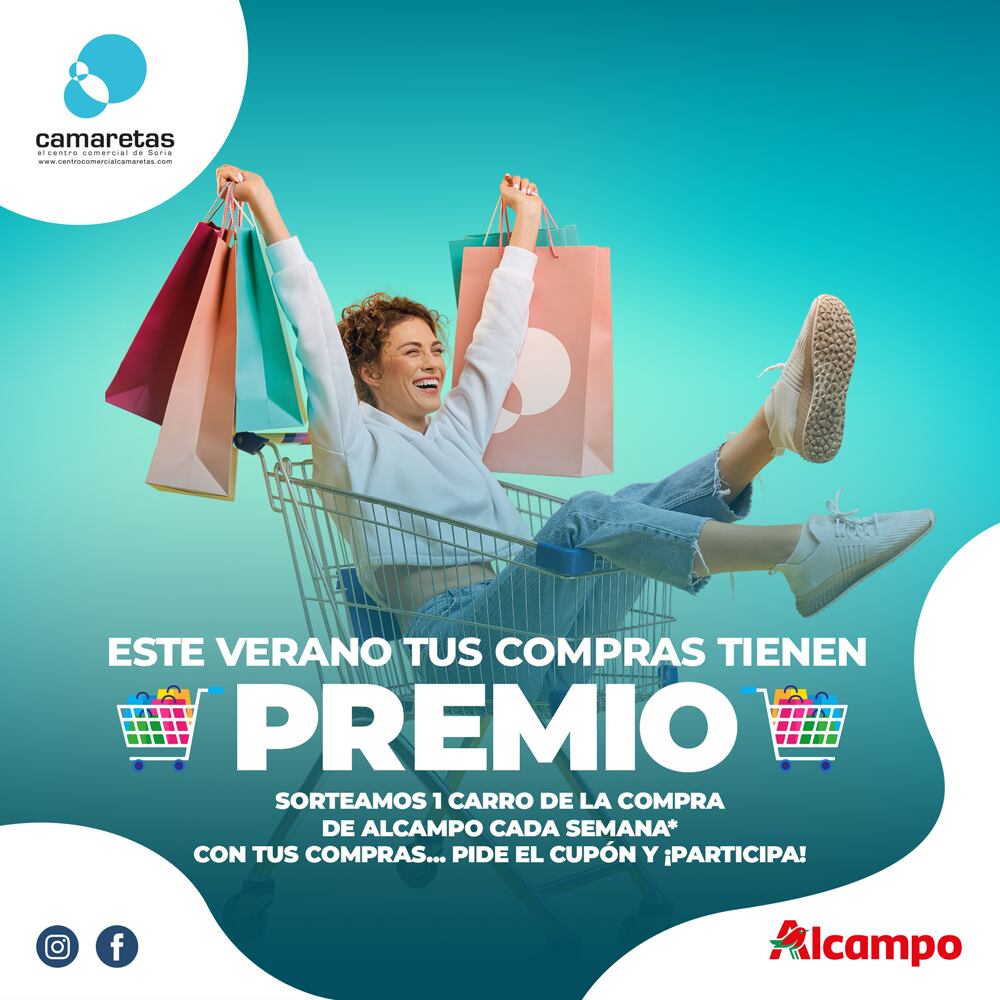 Verano, rebajas y premios en Centro Comercial Camaretas.