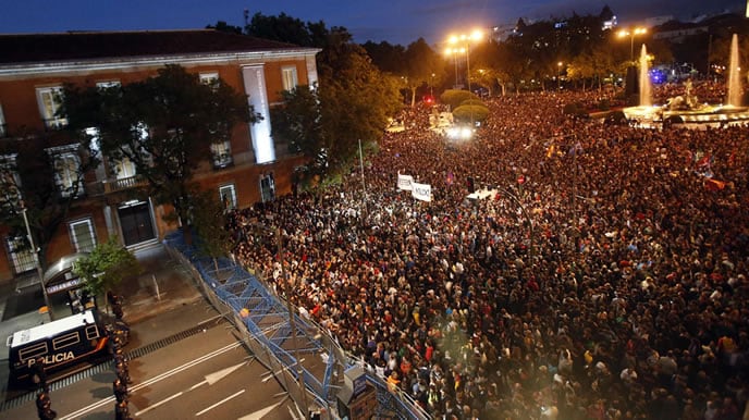 Imagen de los alrededores del Congreso