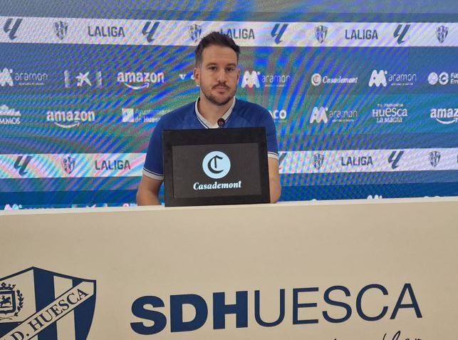 Sergi Guilló, entrenador de la SD Huesca