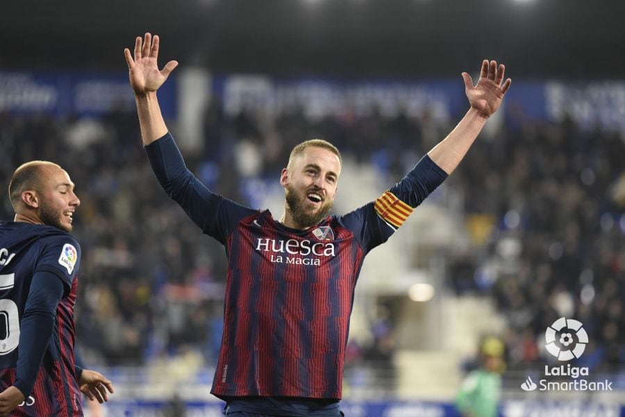 Jorge Pulido no tiene intención de salir de la SD Huesca