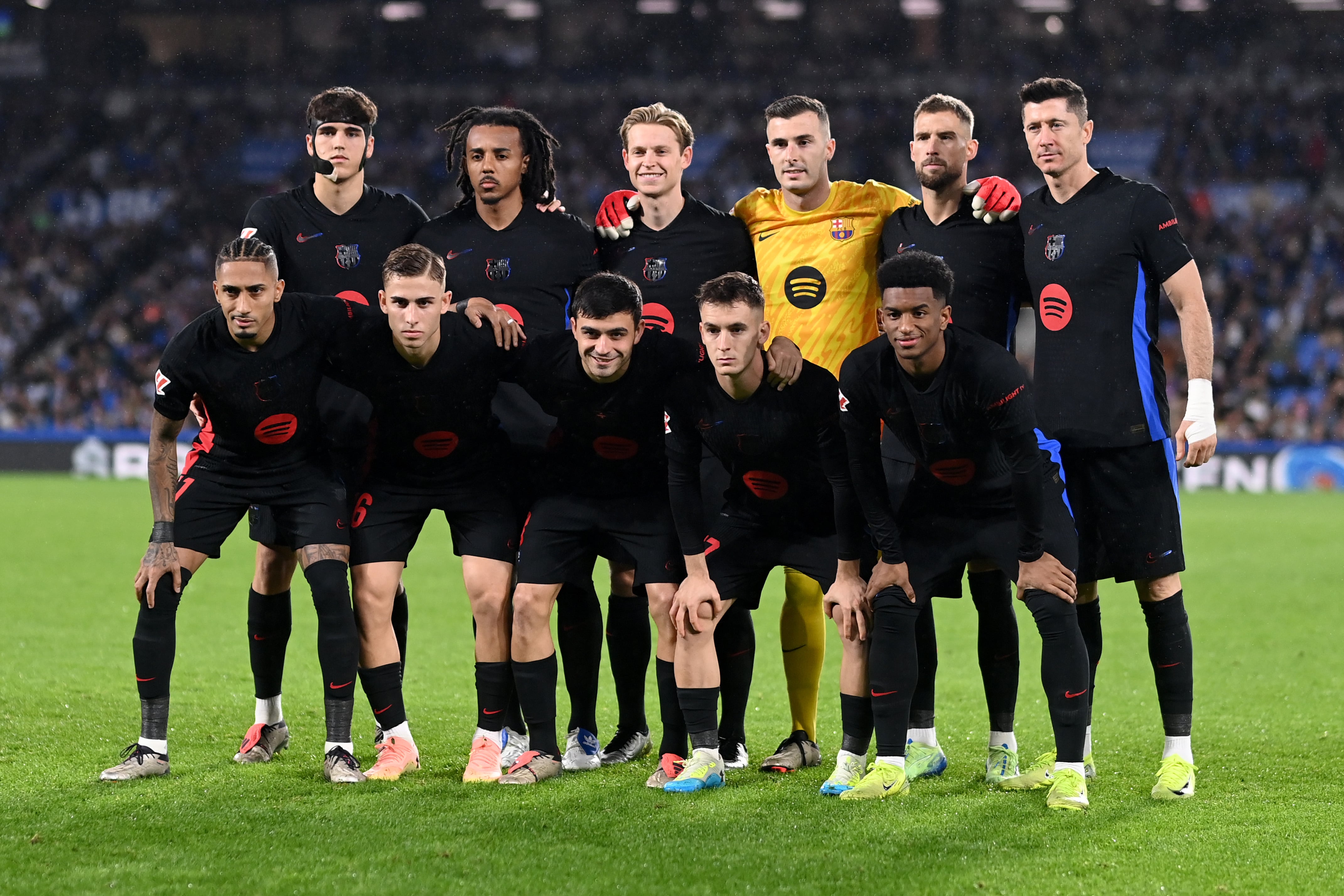 El once titular del Barça para medirse a la Real Sociedad en el Reale Arena