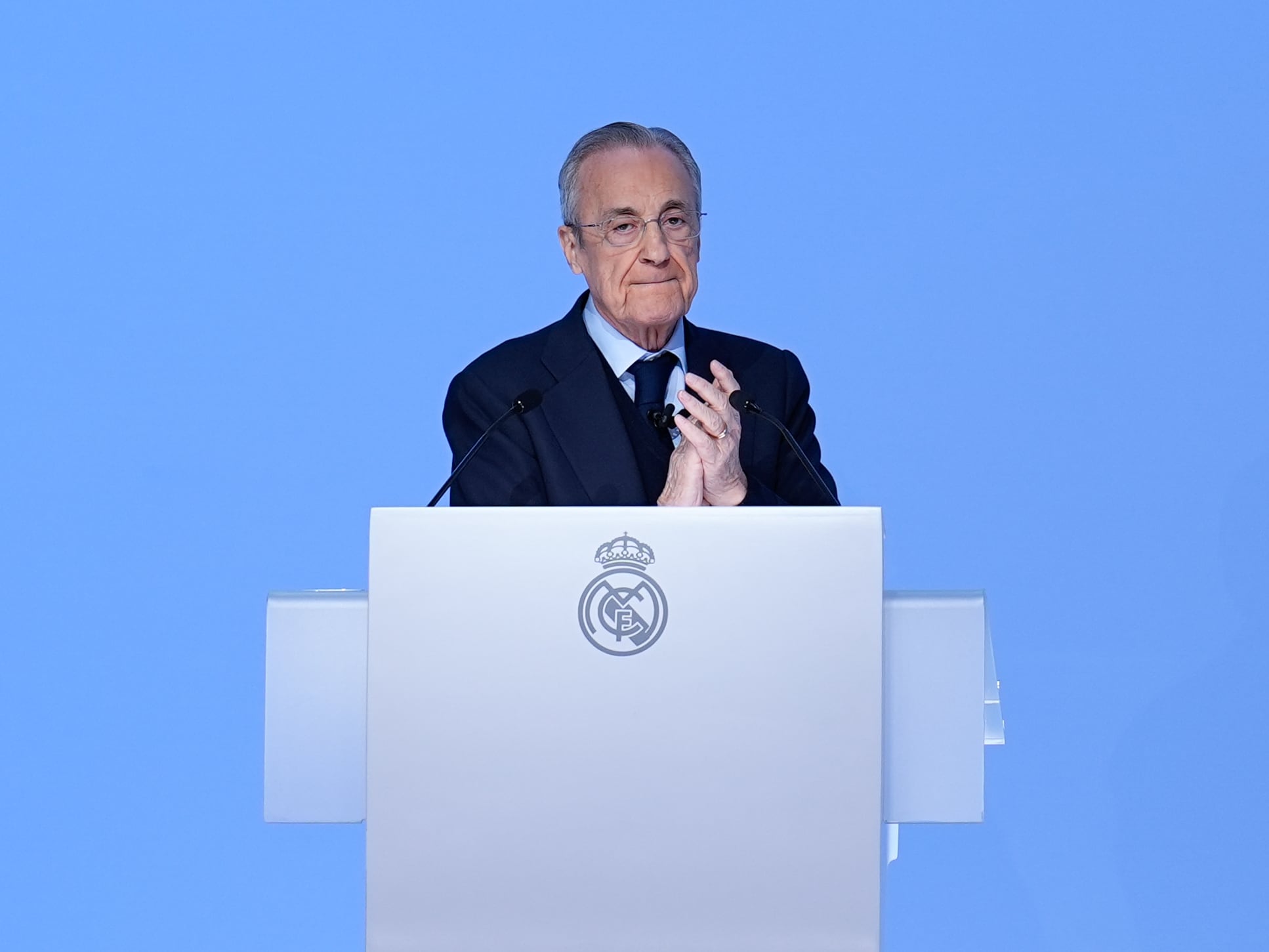 Florentino Pérez en la Asamblea General Ordinaria