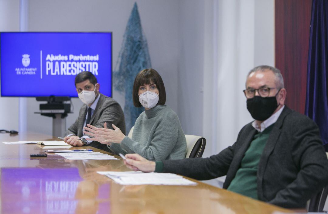 José Manuel Prieto, Diana Morant y Ferran Martínez presentan las Ayudas Paréntesis 