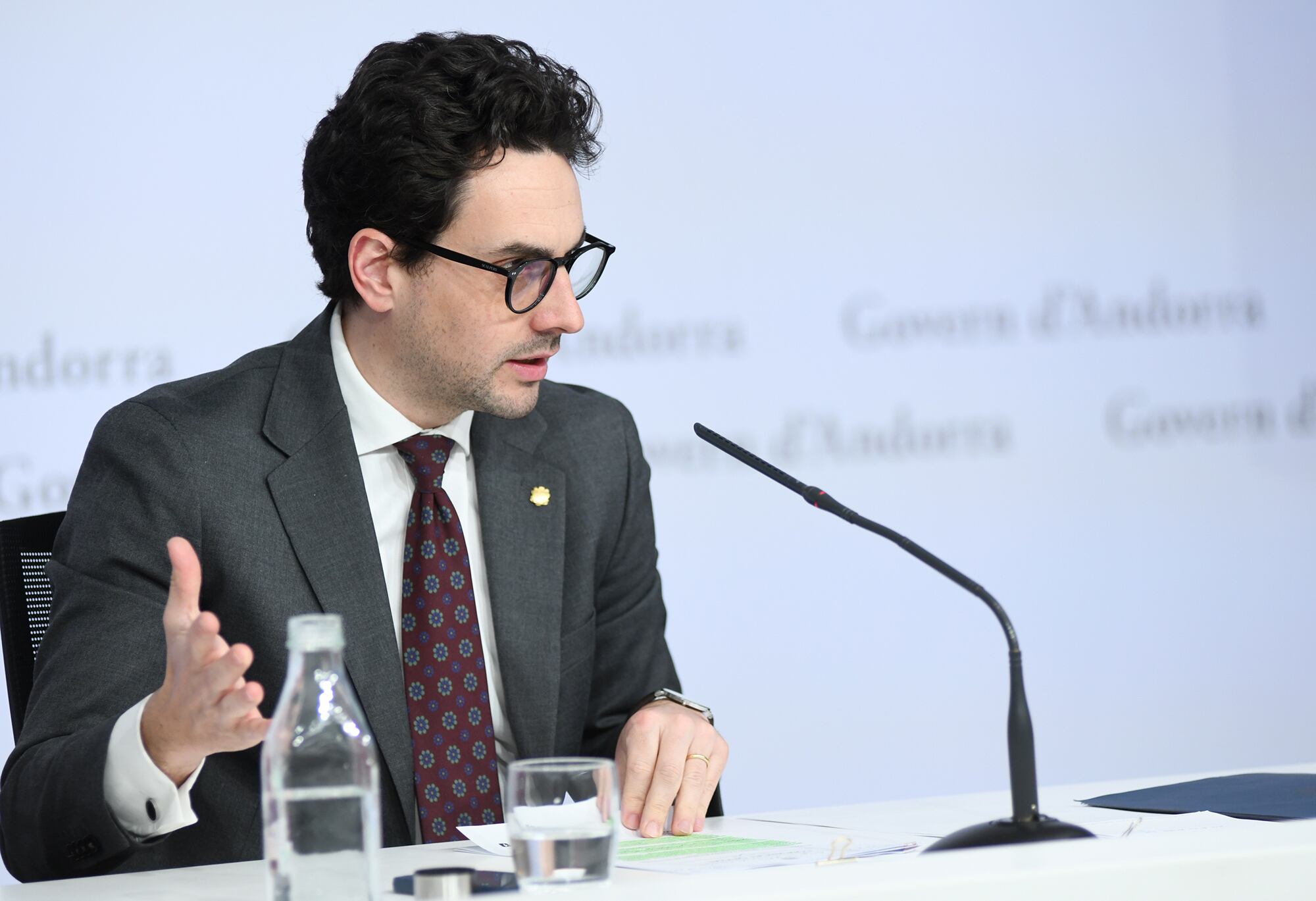 El ministre Portaveu, Guillem Casal