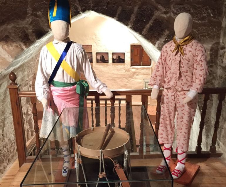 Imagen de uno de los rincones del nuevo espacio expositivo de Palenzuela dedicado a los danzantes