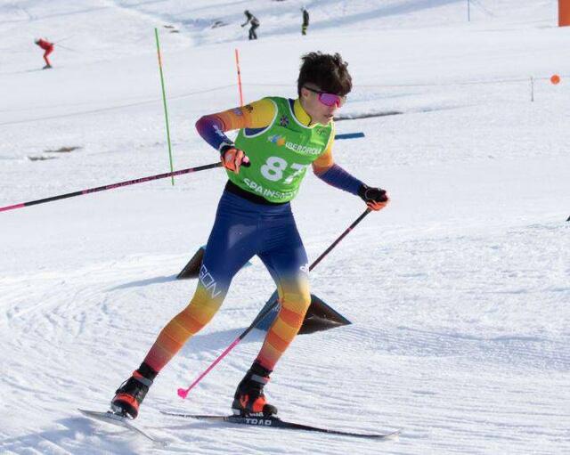 Lorien Barrio Arazo un saputo en la nieve