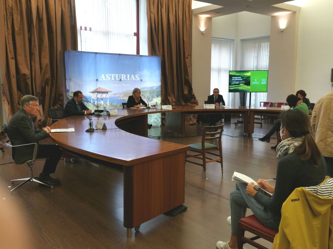 Presentación del Plan de Reactivación Turística de Asturias en las instalaciones de Laboral Ciudad de la Cultura