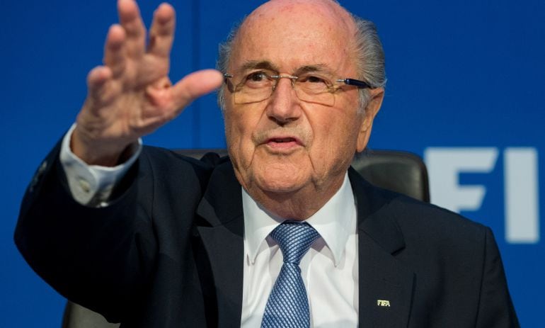 El suspendido presidente de la FIFA Joseph Blatter.