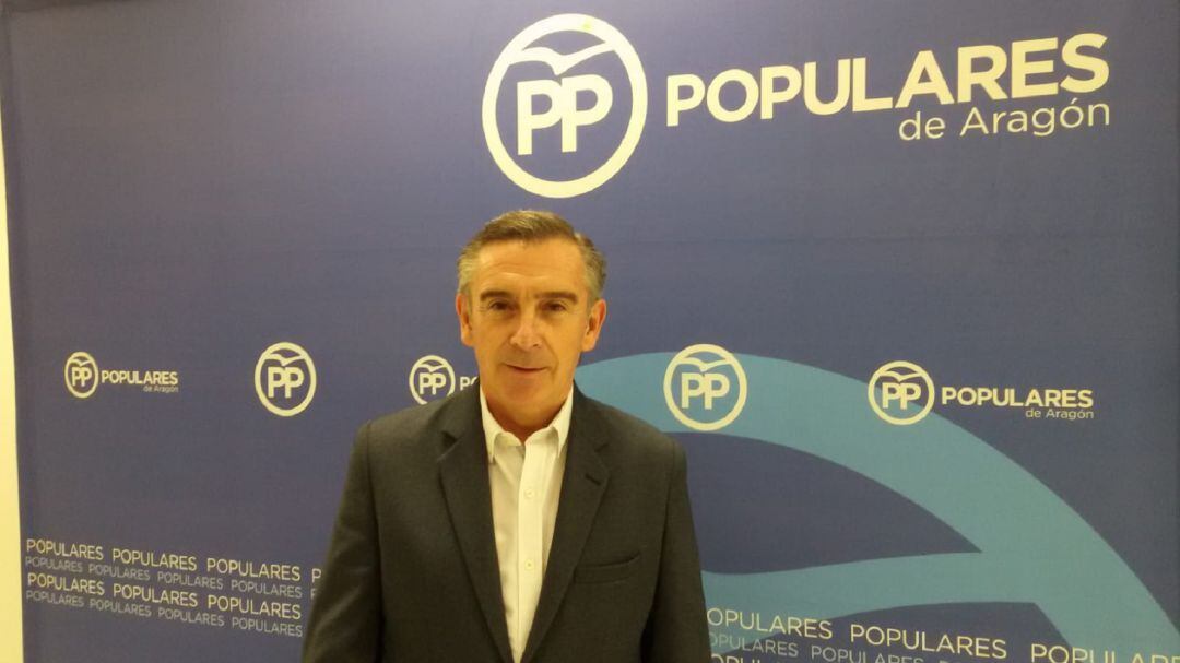 Luis María Beamonte, presidente del PP en Aragón 