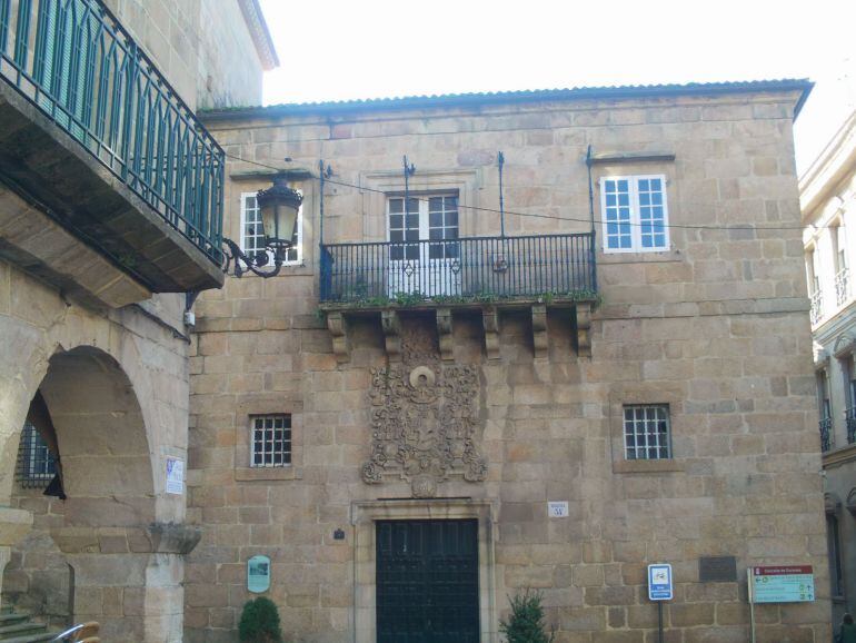 Imagen de archivo de la fachada del museo arquelógico de Ourense.