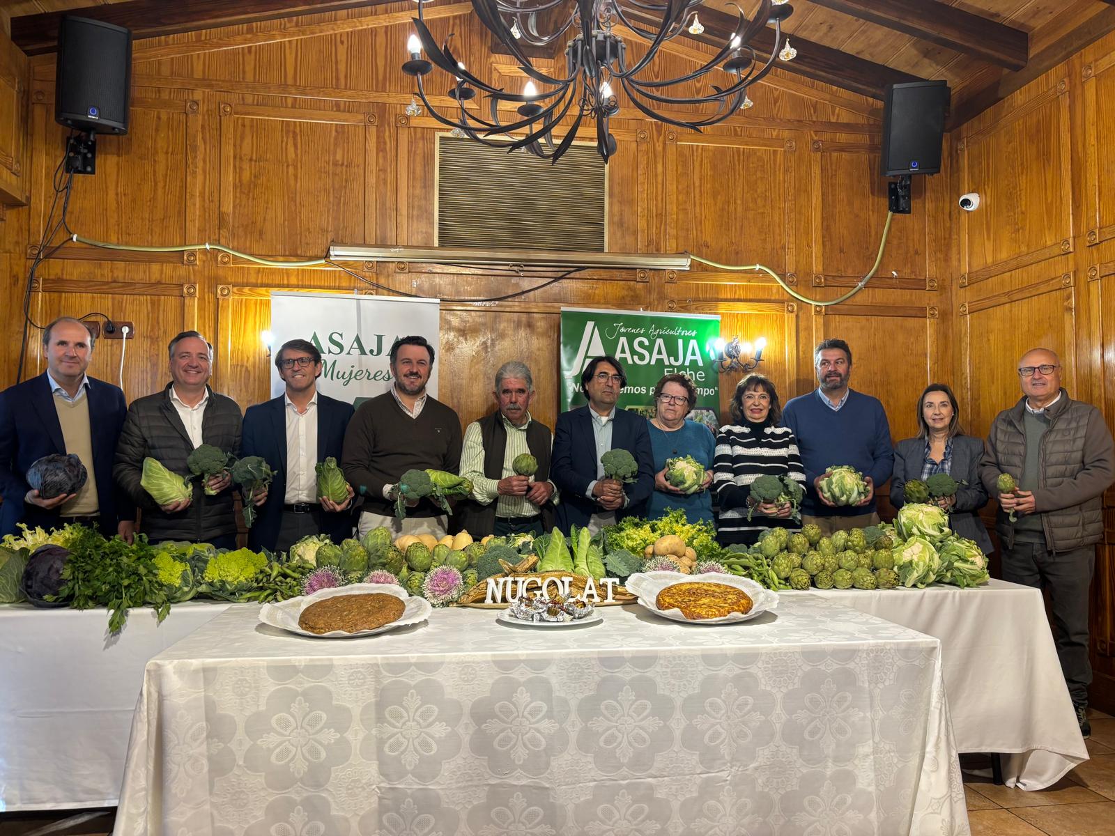 Presentación de las hortalizas de invierno