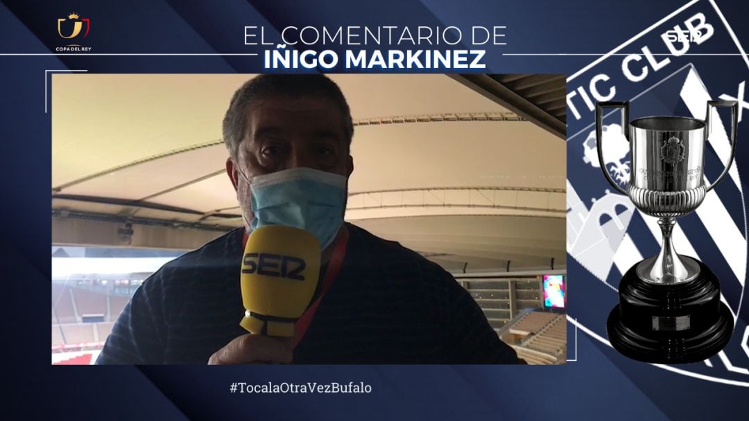 El comentario de Iñigo Markinez a la derrota del Athletic en la final frente al FC Barcelona