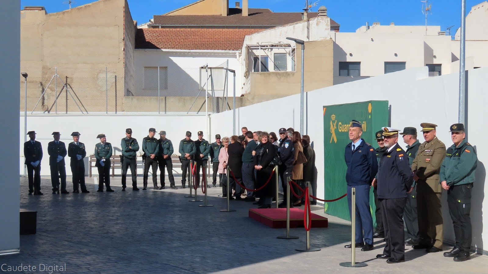 Inauguración del nuevo cuartel