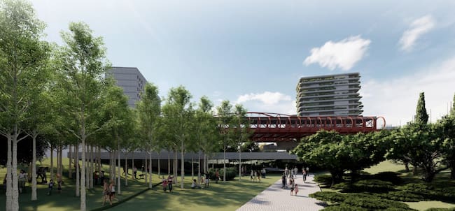 Recreación virtual del Parque Central de Alicante