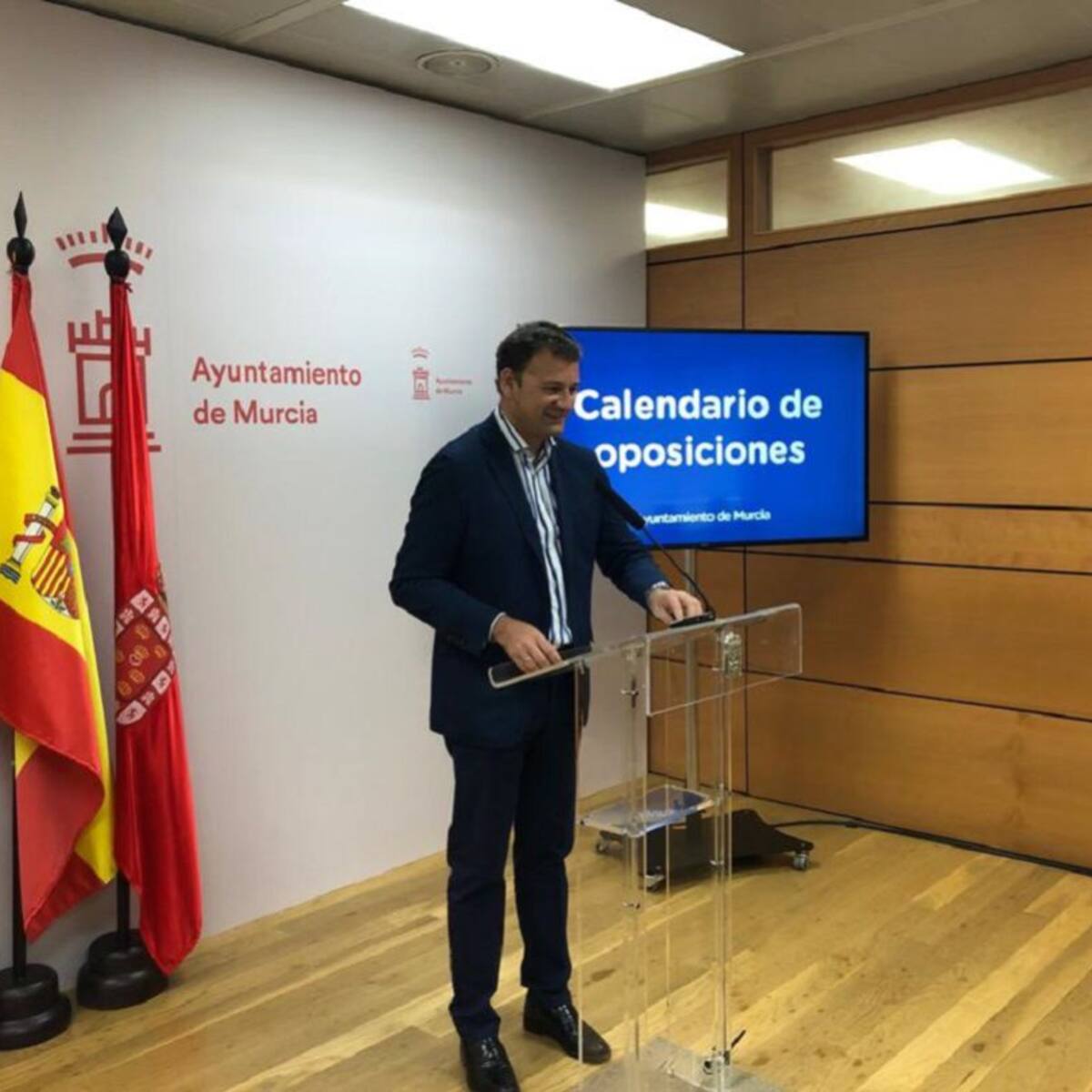 Las oposiciones de auxiliar administrativo para el Ayuntamiento de Murcia serán en diciembre