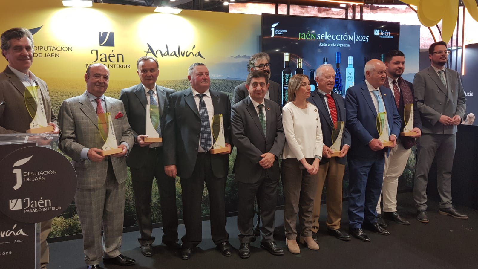 Entrega de distintivos &quot;Jaén Selección 2025&quot; en FITUR