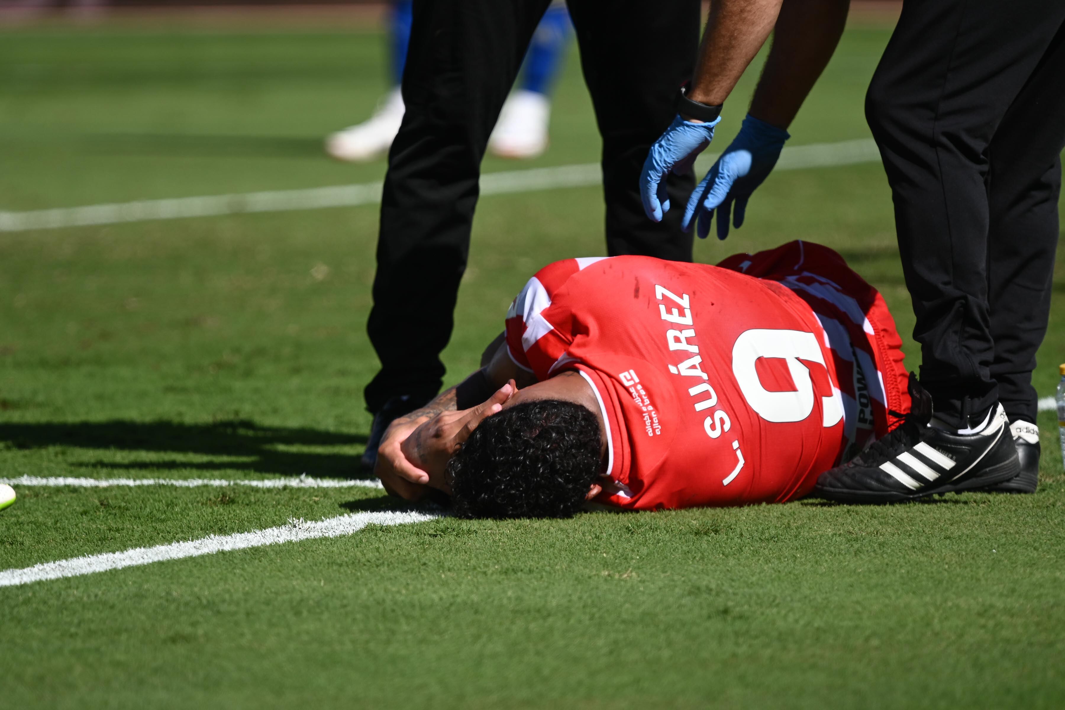 La lesión de Luis Suárez lo cambiaba todo en el Almería.