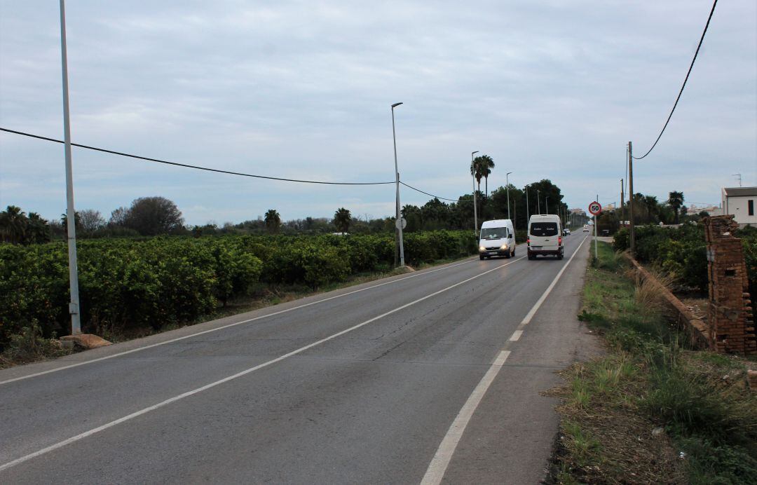 Carretera del Grao de Borriana