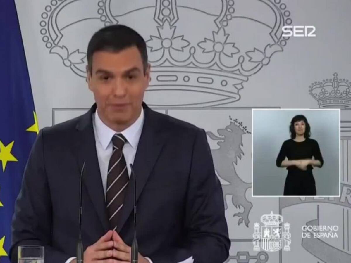 Sánchez desvela lo que no ha podido hacer durante la cuarentena