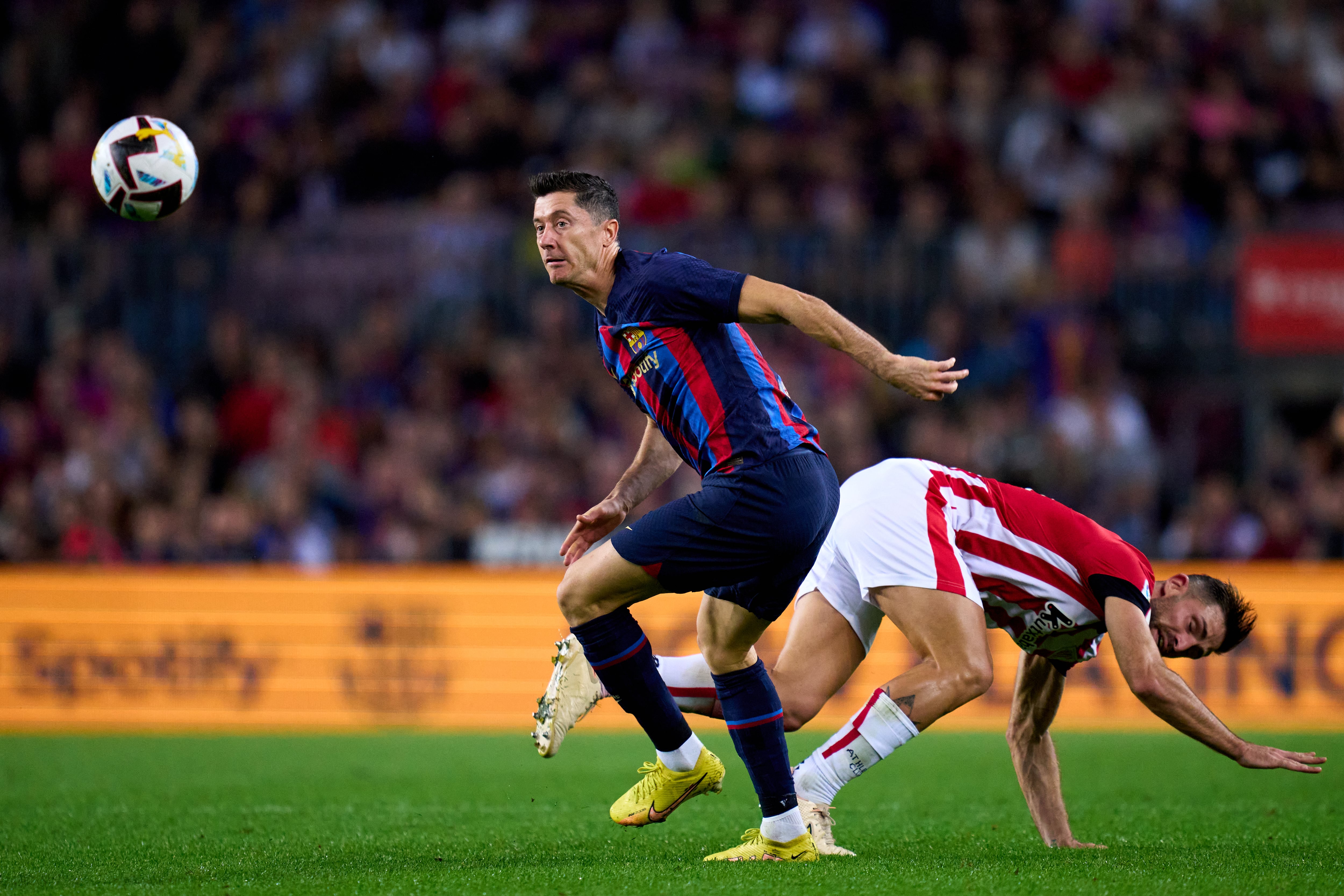 Robert Lewandowski vuelve a la convocatoria del FC Barcelona para el partido contra el Athletic Club.