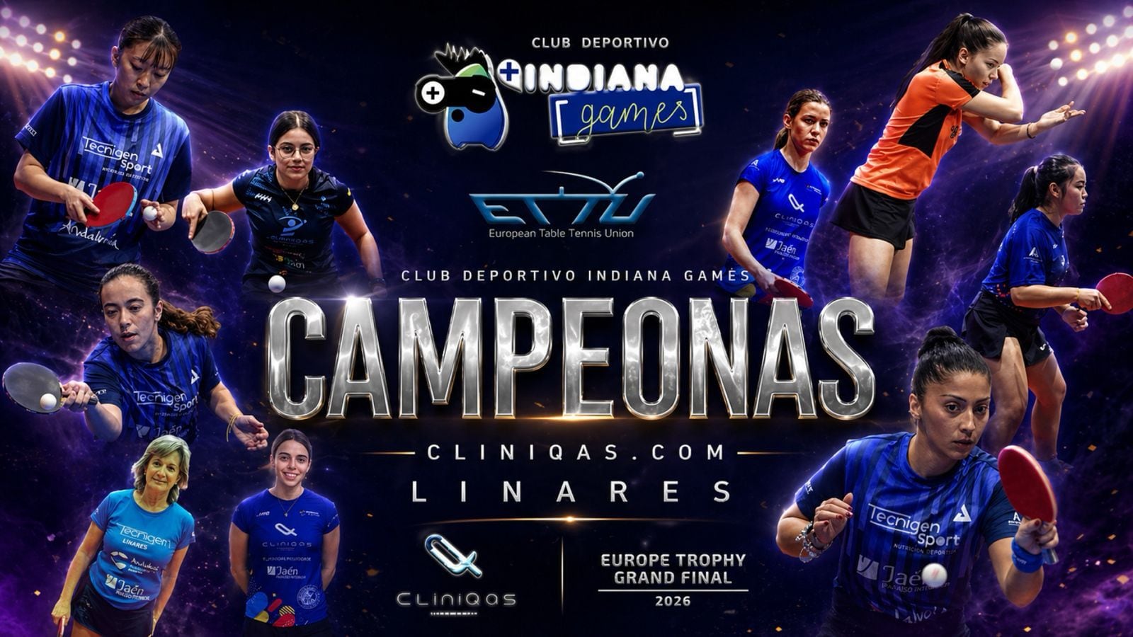 Campeonas de la Europa Trophy 2026.