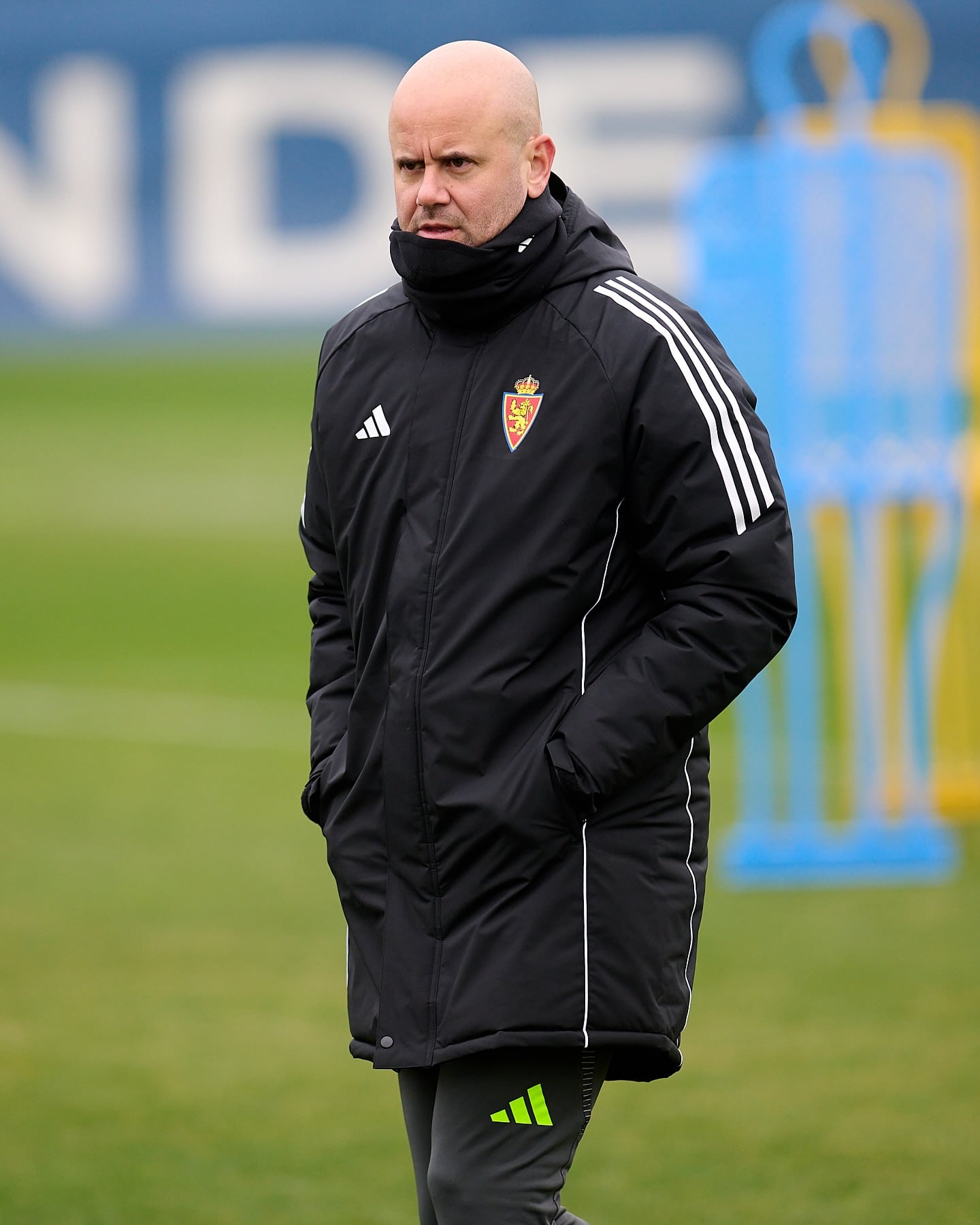 Miguel Ángel Ramírez durante un entrenamiento en la Ciudad Deportiva