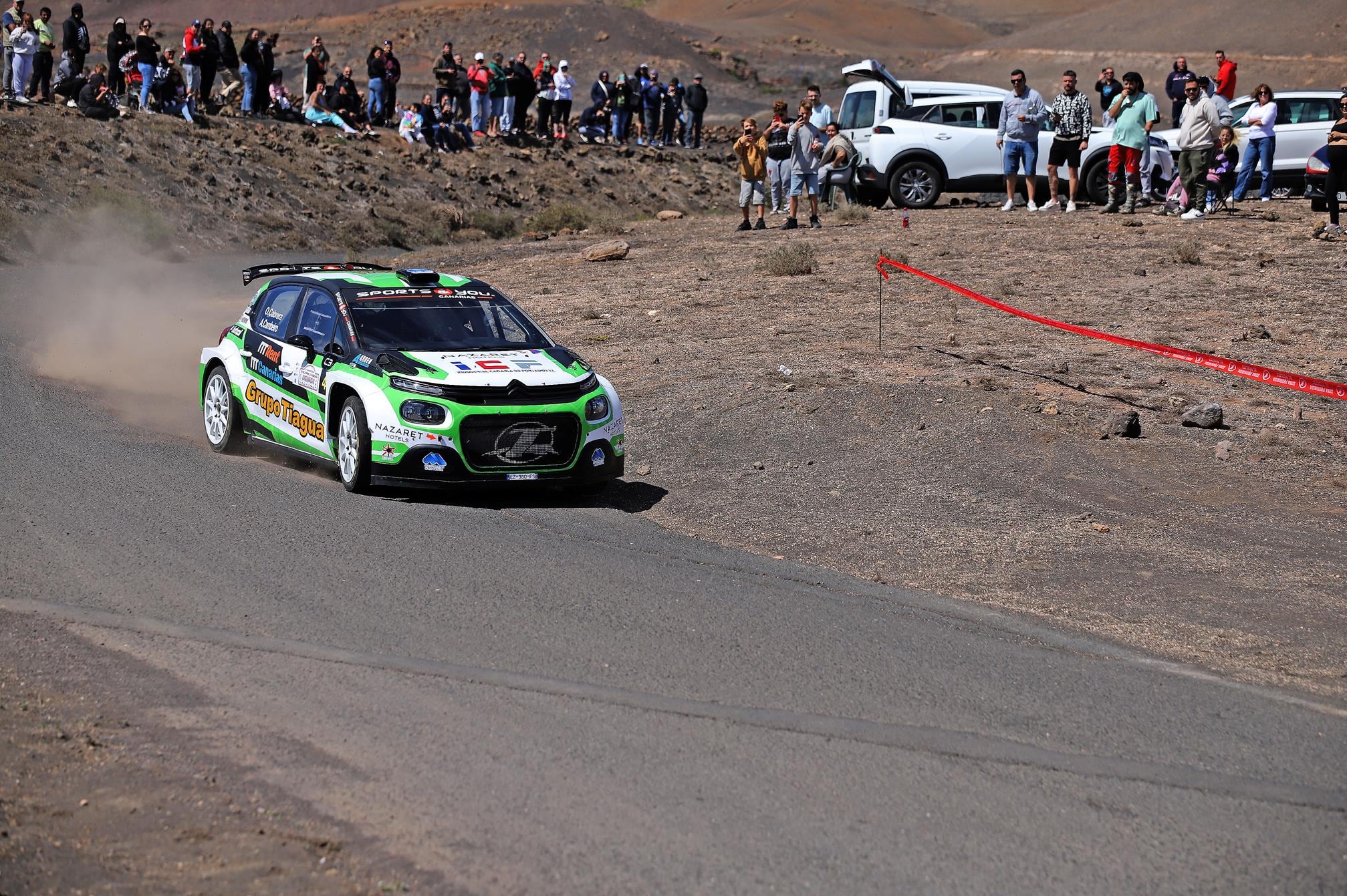 Óscar Cabrera y Aitor Cambeiro en el XVII Rally Sprint de la Candelaria.