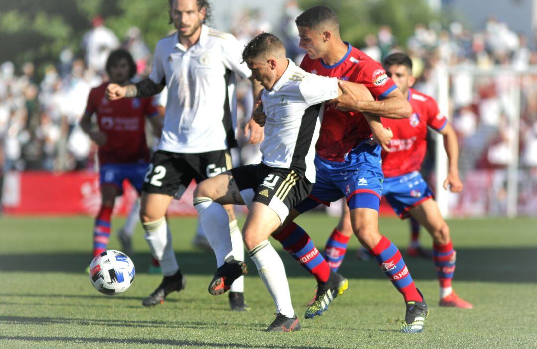 Juanma, autor del gol del Burgos C.F.