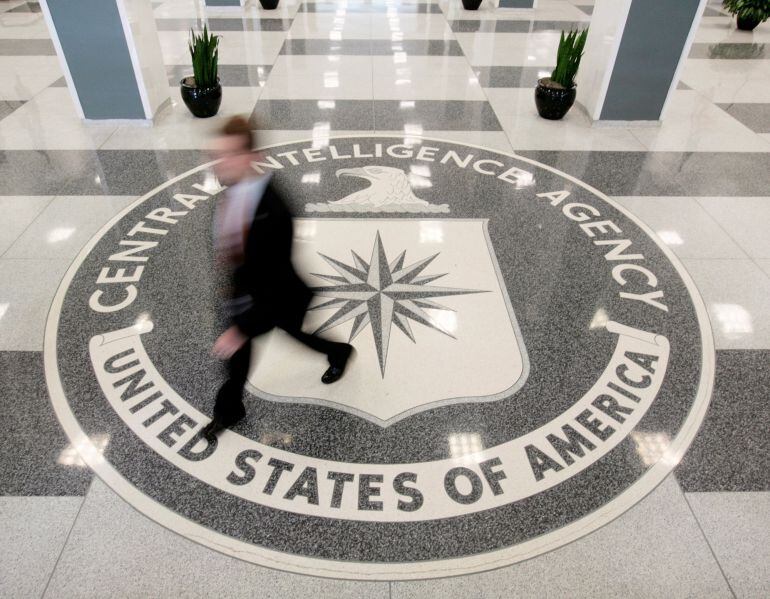 Imagen del edificio principal de la CIA En Langley, Virginia