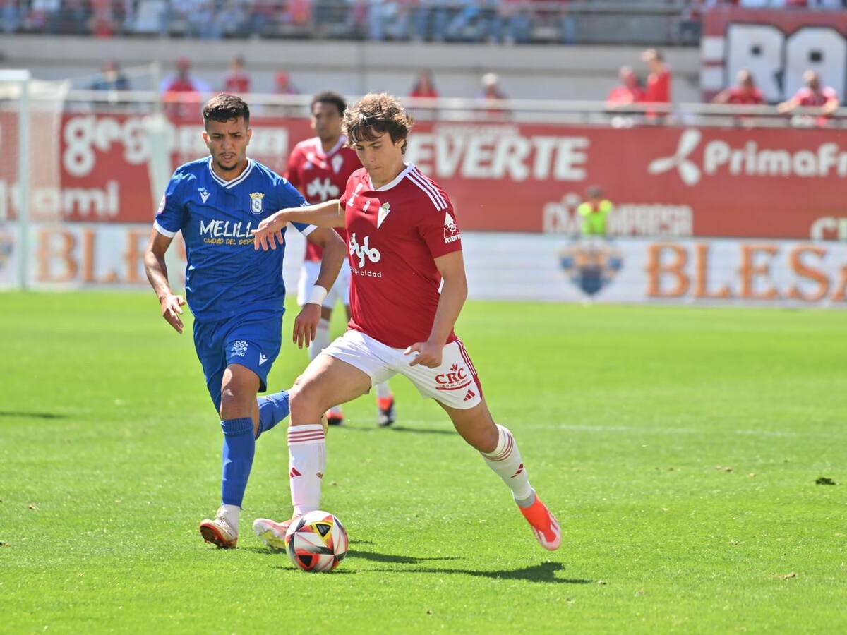 Marc Baró: "El Real Murcia es difícil de batir y tenemos opciones de conseguir los playoffs"