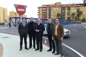 Visita a las obras del nudo de Pajarete.