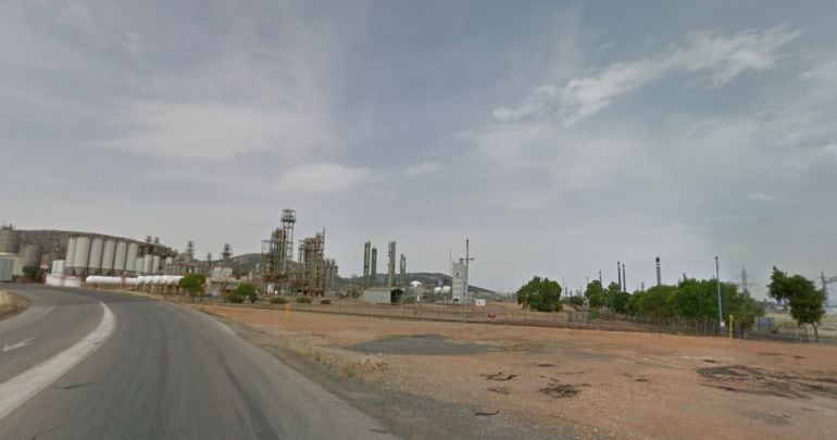 Zona industrial de Puertollano.