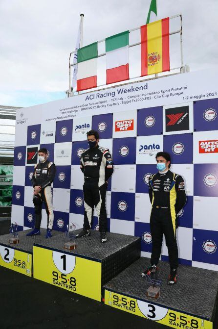 El piloto Fidel Castillo Ruiz se proclama 3ª en el circuito italiano de Monza