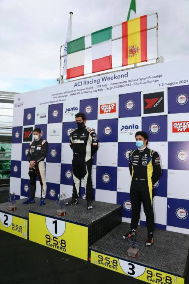 El piloto Fidel Castillo Ruiz se proclama 3ª en el circuito italiano de Monza