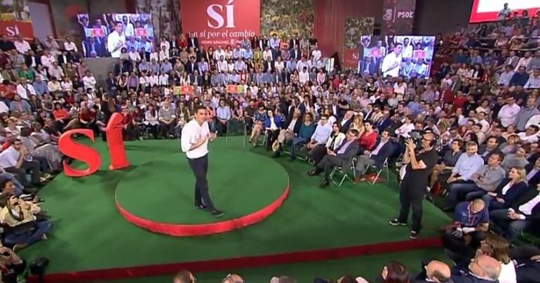 El secretario general del PSOE, Pedro Sánchez.