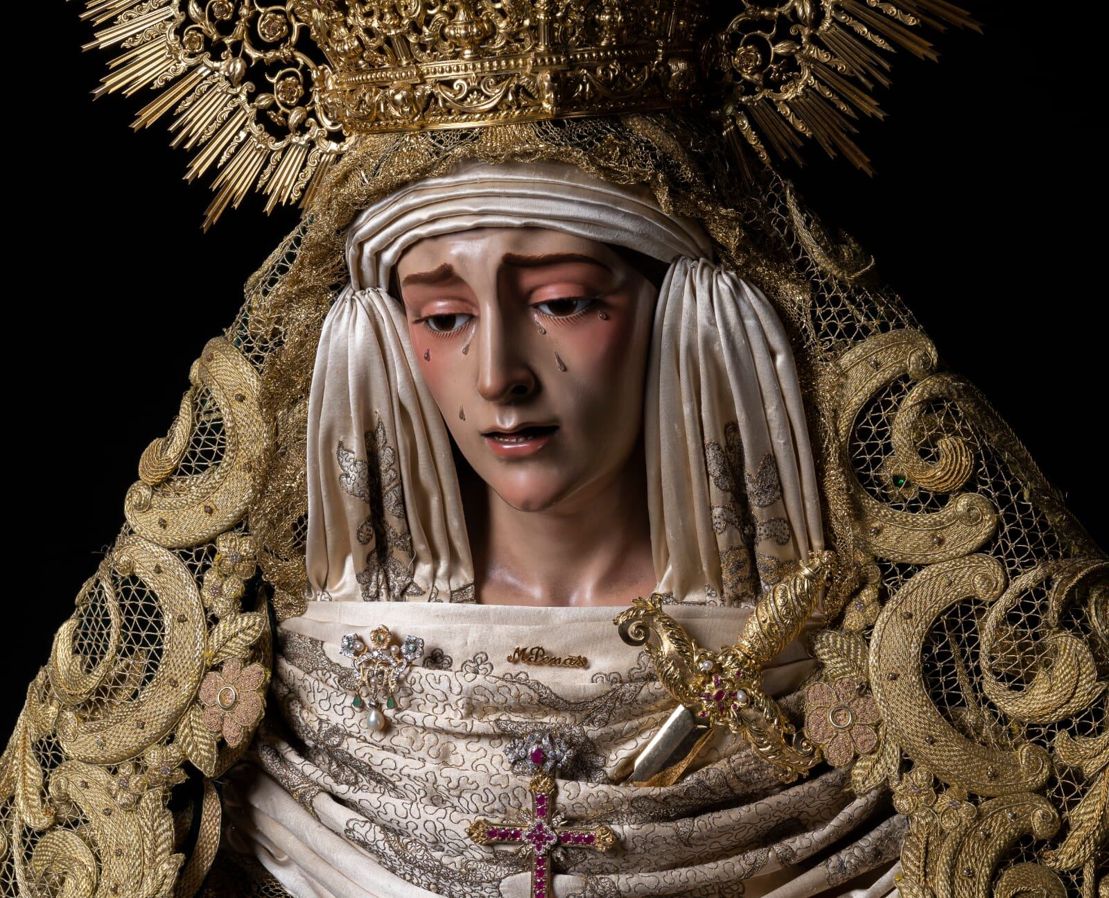 Imagen de la Virgen de las Penas