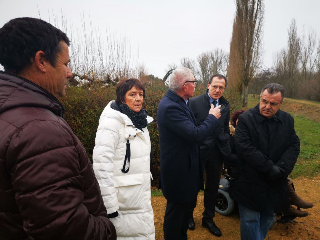 Visita de Mercedes Martín a Santa Cristina de la Polvorosa