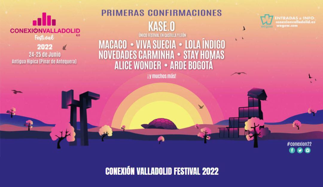 Primeras confirmaciones para el festival Conexión Valladolid 2022