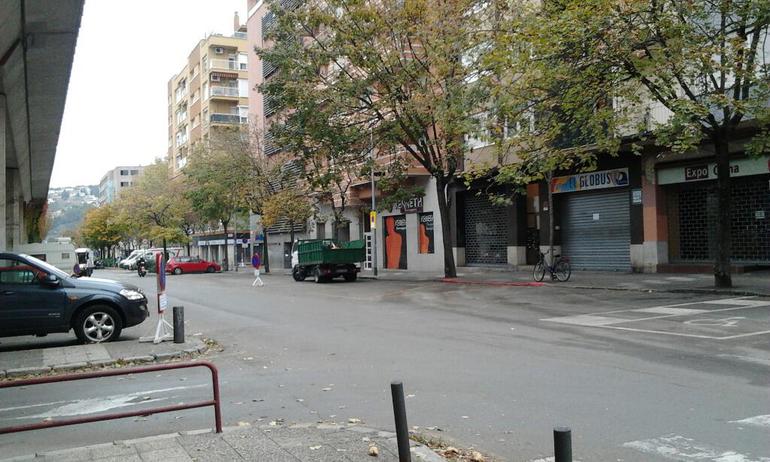 La zona de Bonastruc ça Porta serà blava. Foto: R.M.