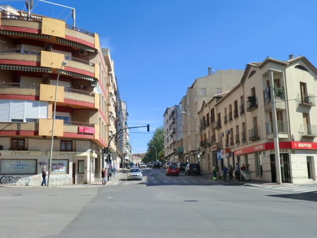 Avenida de Ramón y Cajal de Úbeda, donde tuvo lugar el atropello. Foto de archivo.